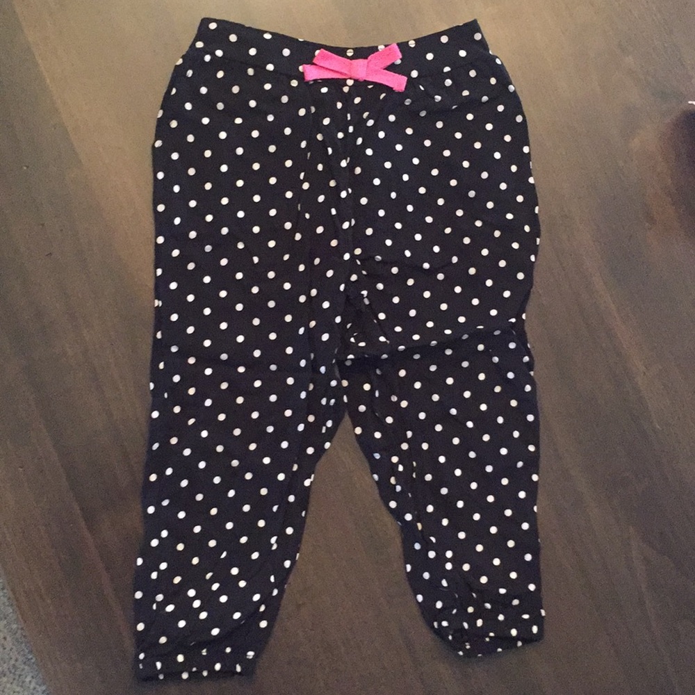 Hartstrings polka dot cotton pants, size 2T